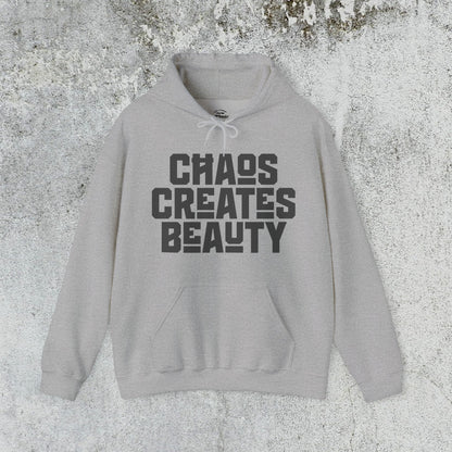 Chaos Creates Beauty Hoodie - Unisex