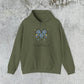 Heart Felt Blooms Hooded Sweatshirt