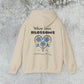 Heart Felt Blooms Hooded Sweatshirt